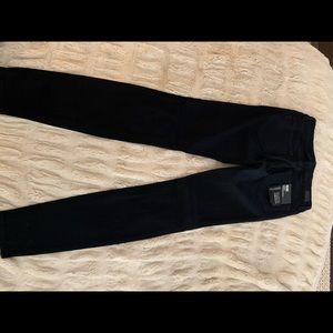 Paige Verdugo Ultra Skinny Destructed black denim.